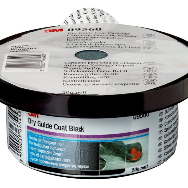 Guía de lijado en seco 3M, negra, 50g, PN09650