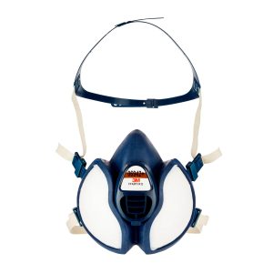 una media máscara para pintar 3M 06941 de protección frente a vapores y partículas A1P2