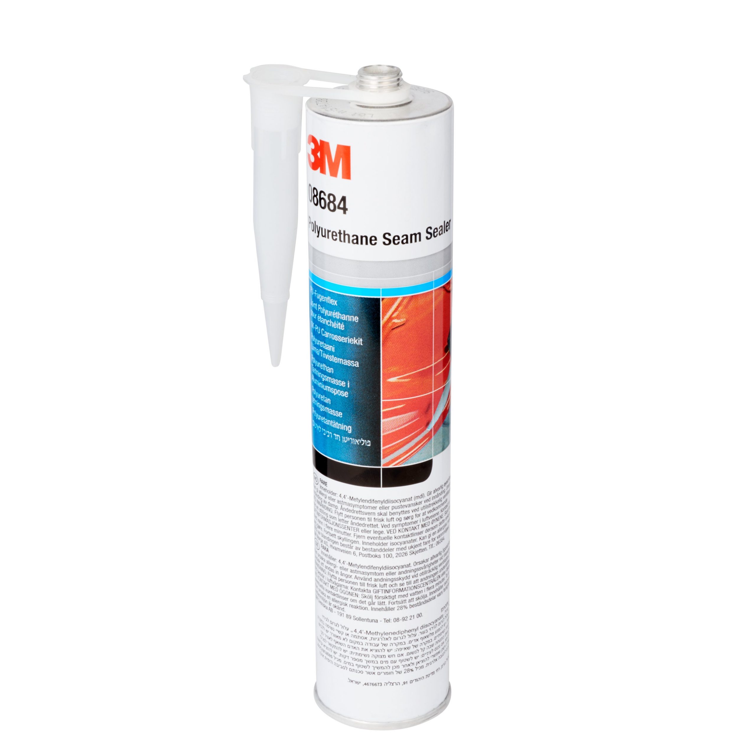 Sellador de juntas de poliuretano 3M, gris, 310ml, PN08684