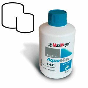 aquamax extra e100 blanco de max meyer. pintura base agua para reparaciones de chapa y pintura con aluminio líquido